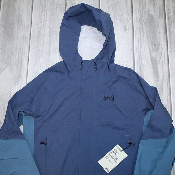 NEW REI Co-op Flash Stretch Rain Jacket - Men's - Picture 2 of 9